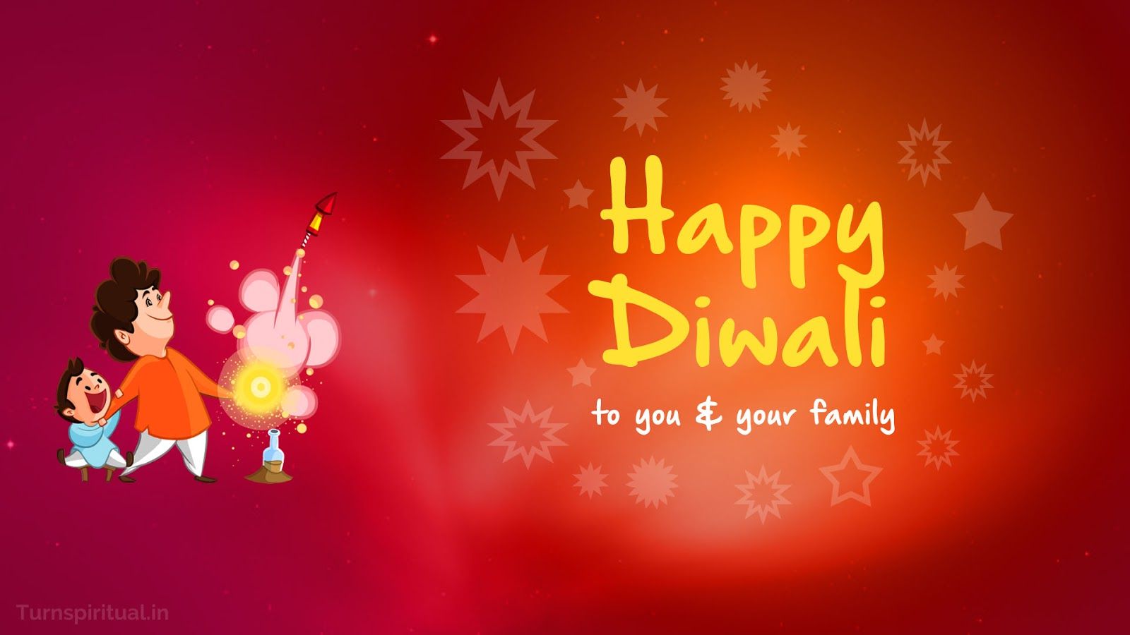 Happy Diwali To You And Your Family Members - HD Wallpaper 