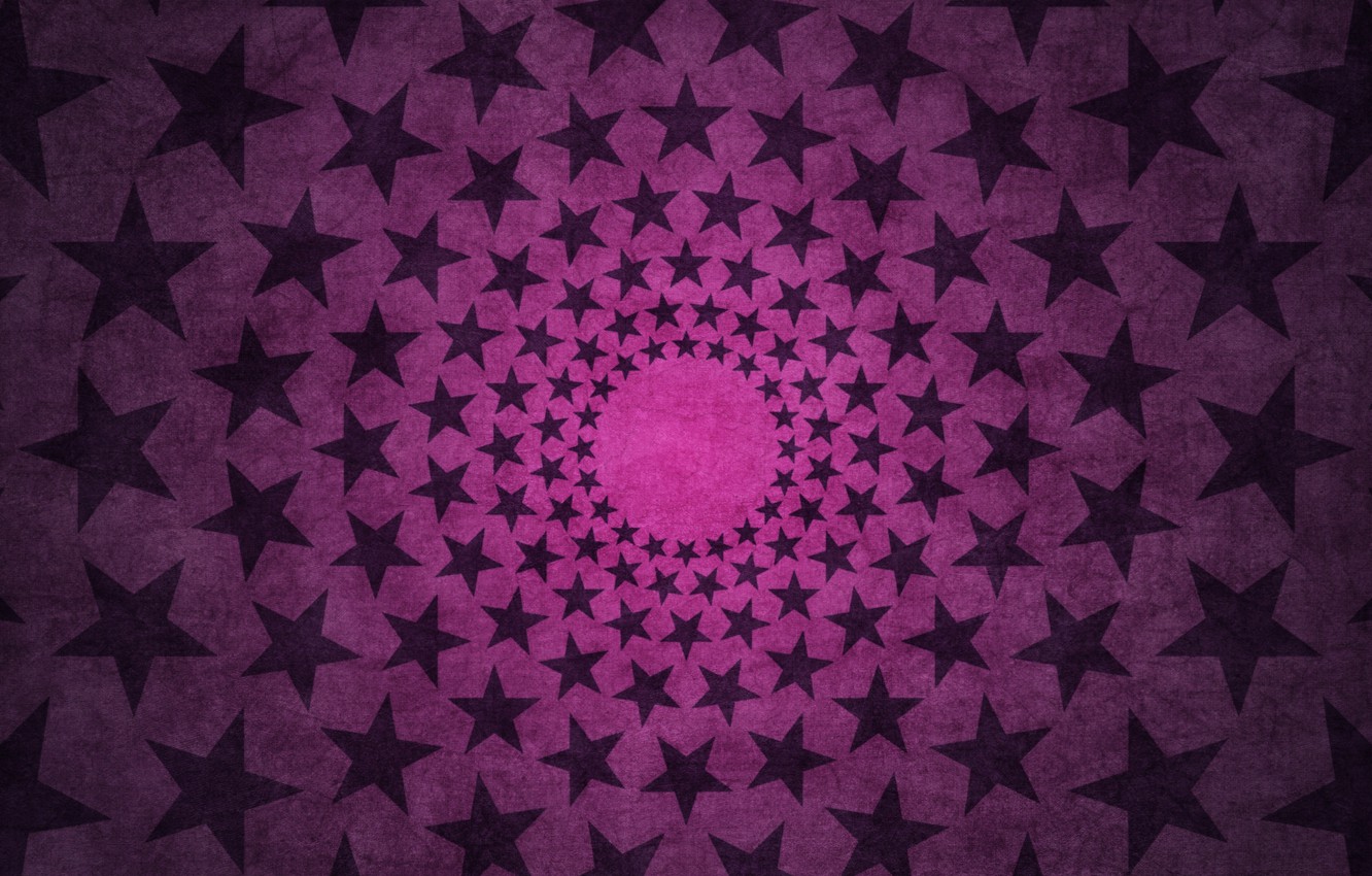 Photo Wallpaper Stars, Circles, Pink, Star, Texture, - Stars Circle - HD Wallpaper 