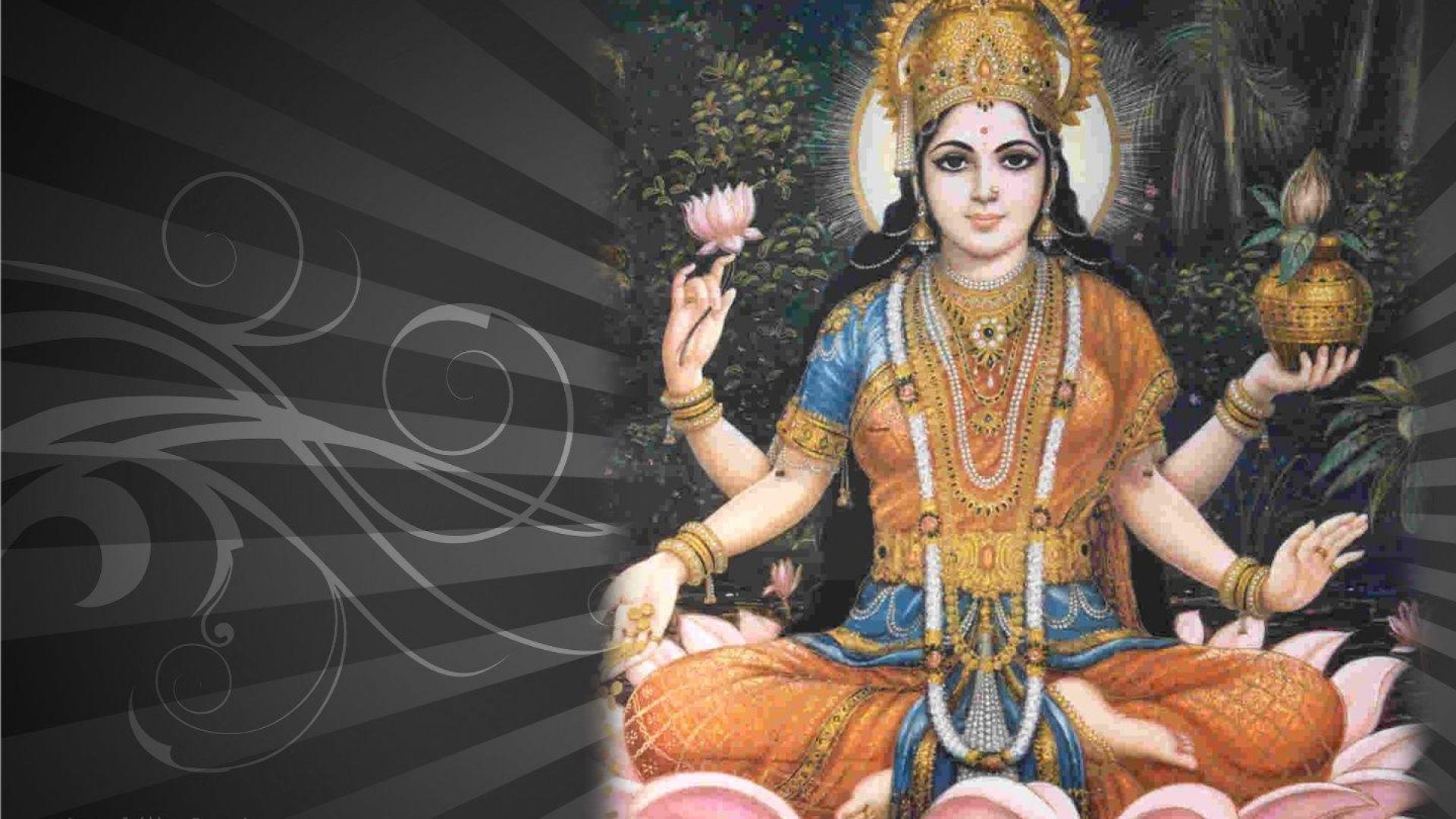 Wallpapers Of Lakshmi In Widescreen - HD Wallpaper 