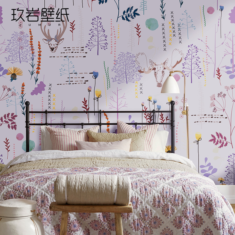 Romantic Bedroom Wallpaper Designs - HD Wallpaper 