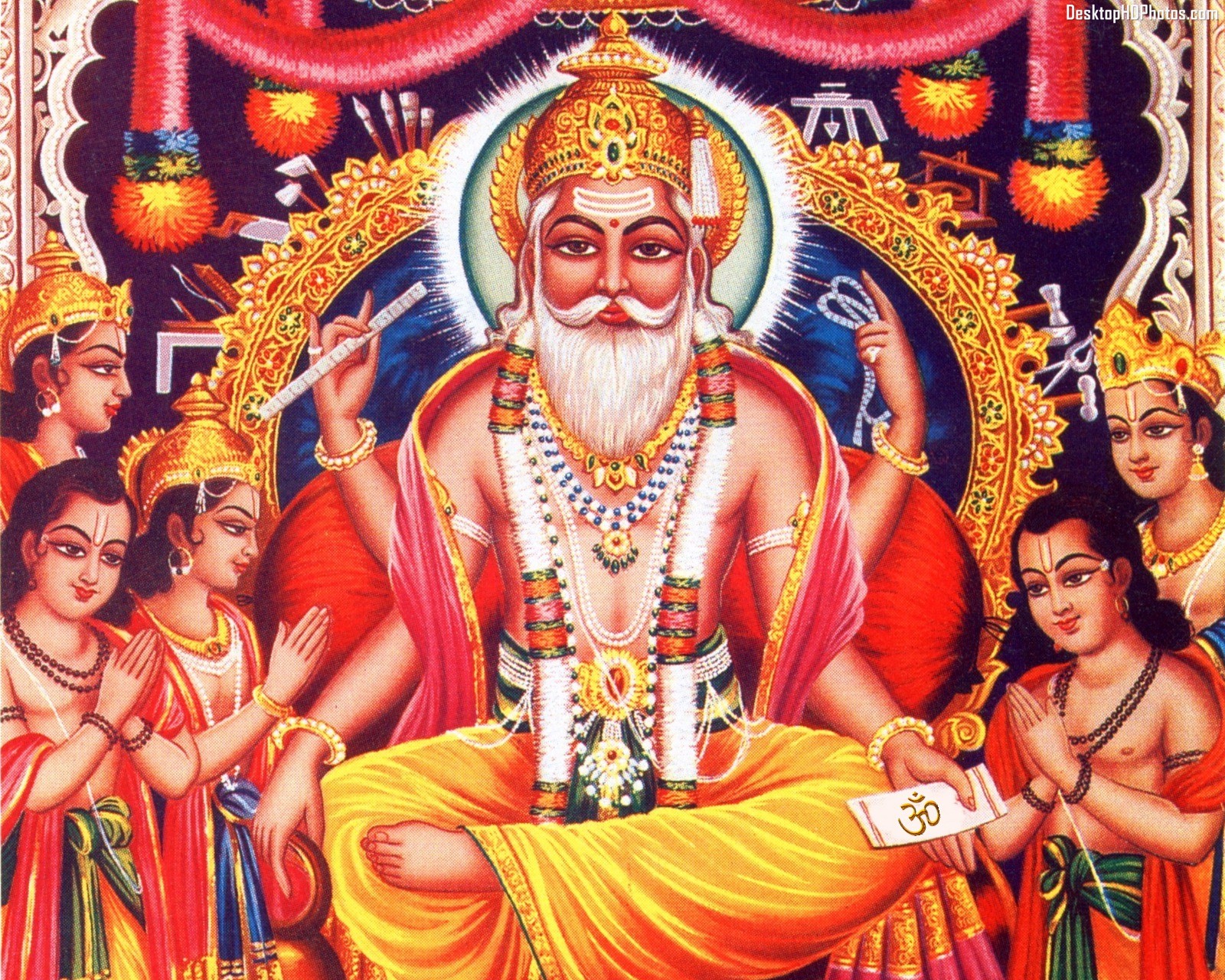 विश्वकर्मा पूजा - HD Wallpaper 