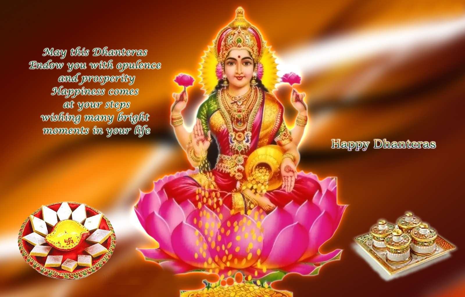 Goddess Lakshmi - HD Wallpaper 