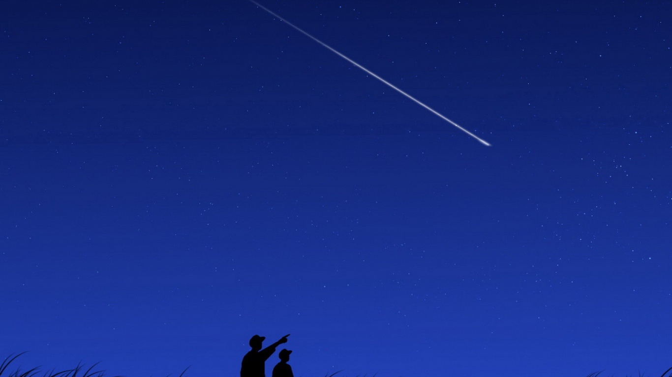 Shooting Star Facebook Cover - HD Wallpaper 