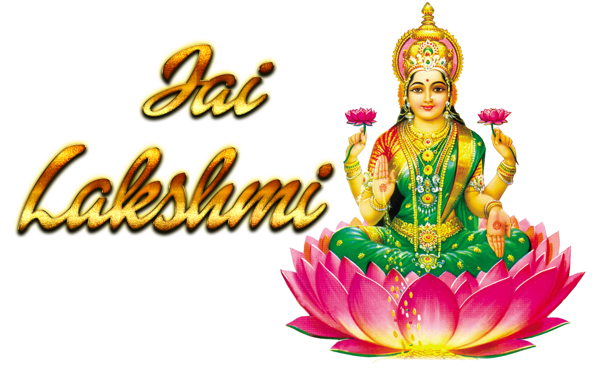 Lakshmi Png Transparent Images - God Lakshmi Devi Png - HD Wallpaper 