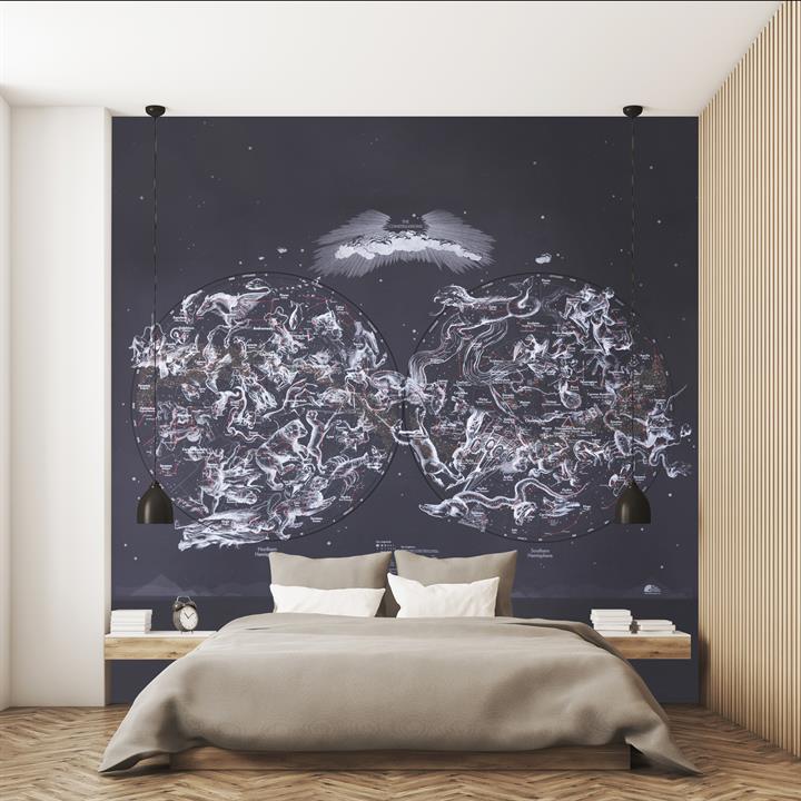 Wall Star Map - HD Wallpaper 