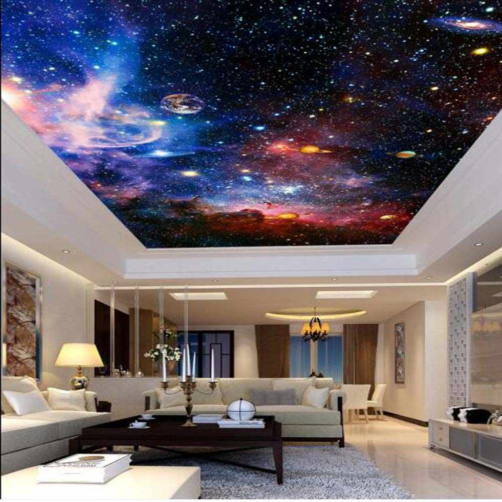 3d Universal Star Wallpapers For Ceilings Sitting Room - Wallpaper - HD Wallpaper 