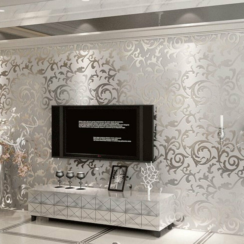Living Room Modern Wallpaper Design - HD Wallpaper 
