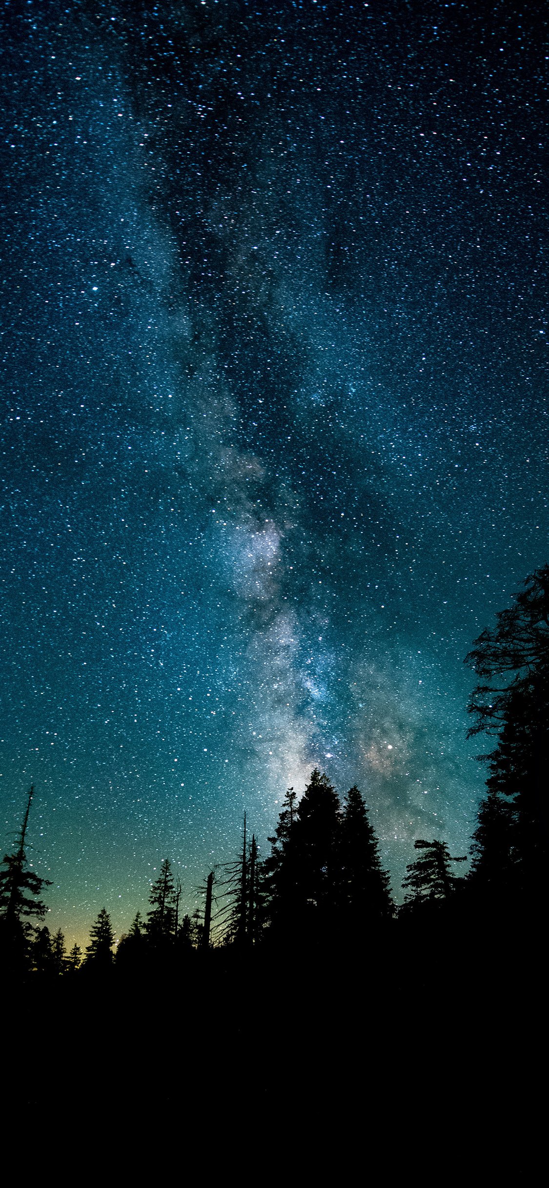 Night Sky Iphone X - HD Wallpaper 