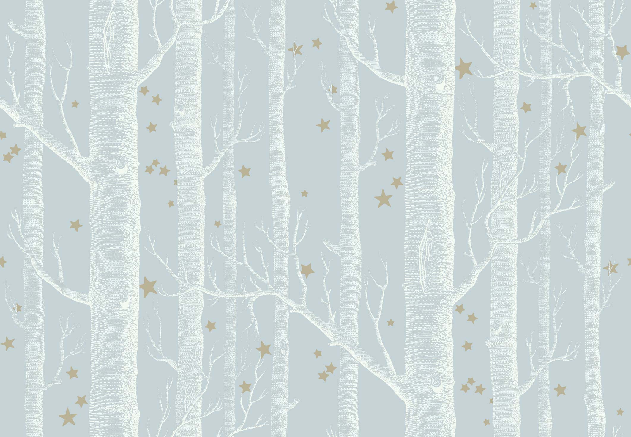 Woods & Stars Wallpaper Grey - Cole & Son Wallpaper Woods - HD Wallpaper 