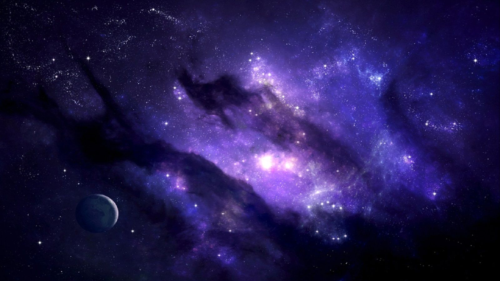 Amazing Space Scene - HD Wallpaper 