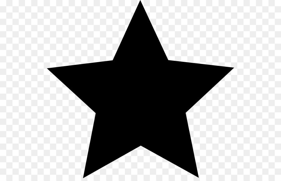 Black And White Star Clip Art - Transparent Hanging Black Stars Png - HD Wallpaper 