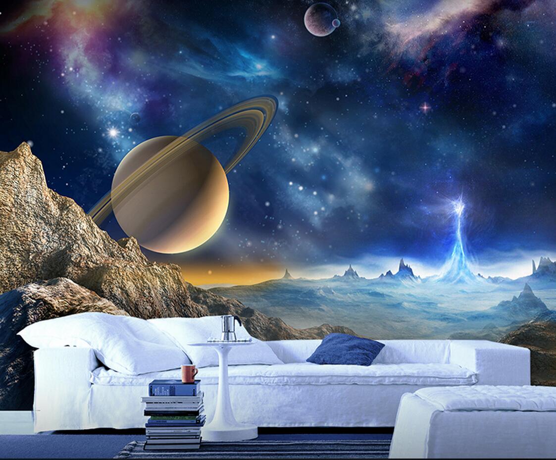 Space Wallpapers For Kids Rooms - HD Wallpaper 