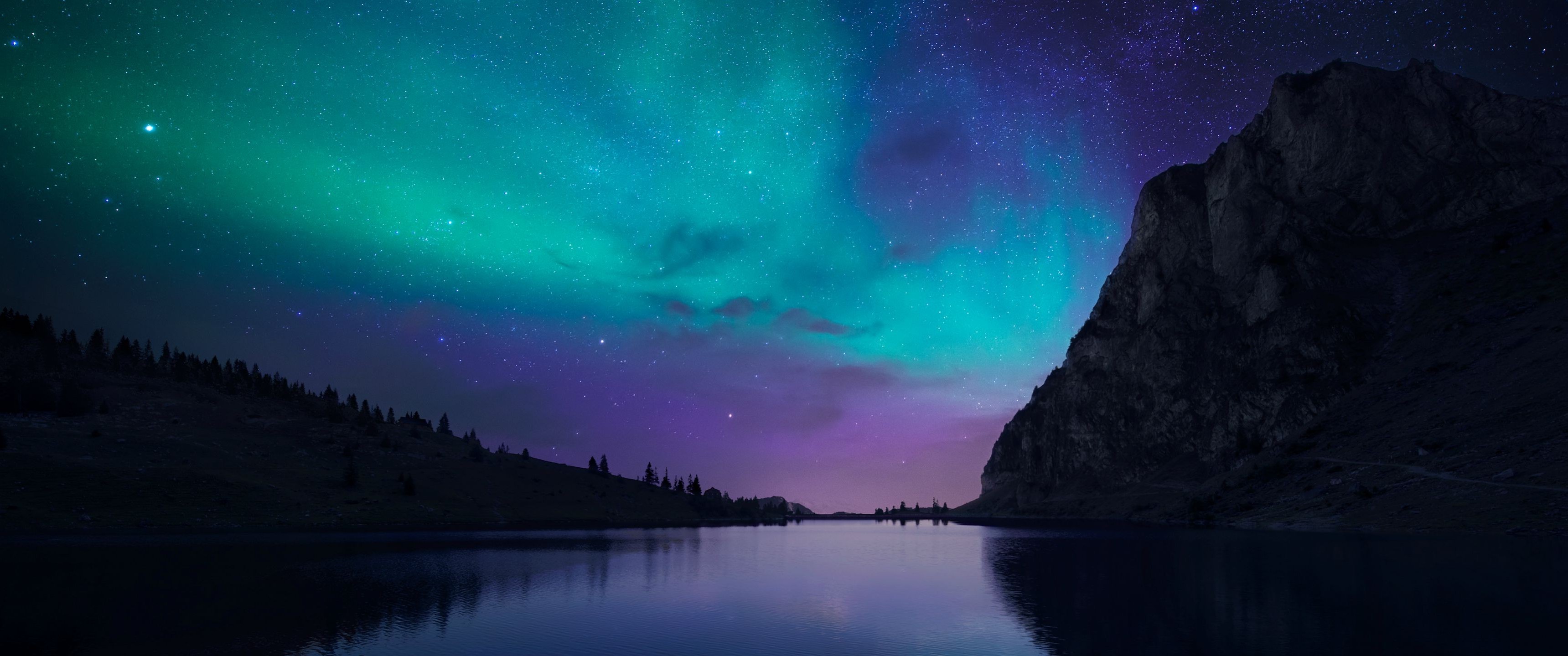 Nature Desktop Wallpaper Night - 3439x1439 Wallpaper Nature Desktop Wallpaper Night - 3439x1439 Wallpaper