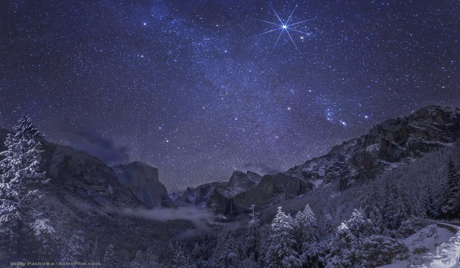 Shining Star Wallpaper Free For Mobile - Yosemite Starry Night Skies - HD Wallpaper 