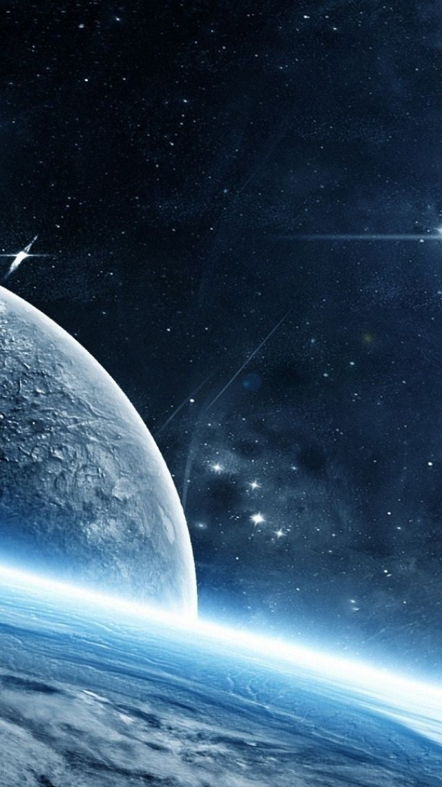 Planet, Galaxy, Stars, 4k - Space Wallpaper Android 4k - HD Wallpaper 