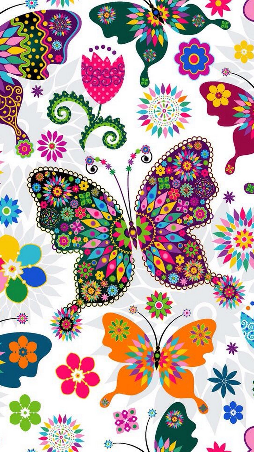 Iphone Wallpaper Butterfly Design Resolution - Butterflies Wallpapers For Iphone - HD Wallpaper 