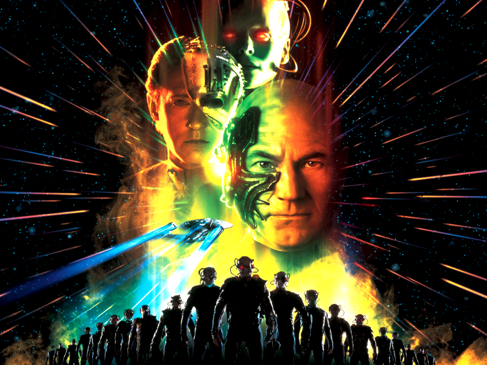Star Trek First Contact Poster - HD Wallpaper 