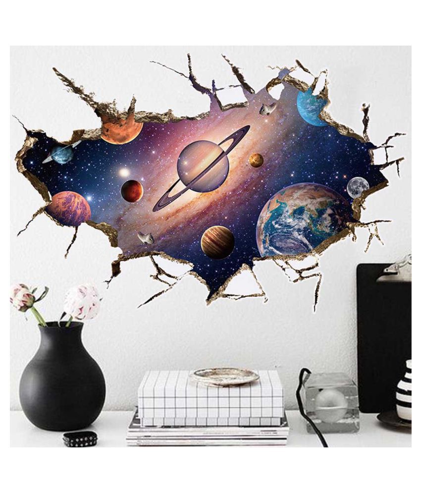 Muurstickers Ruimte - HD Wallpaper 