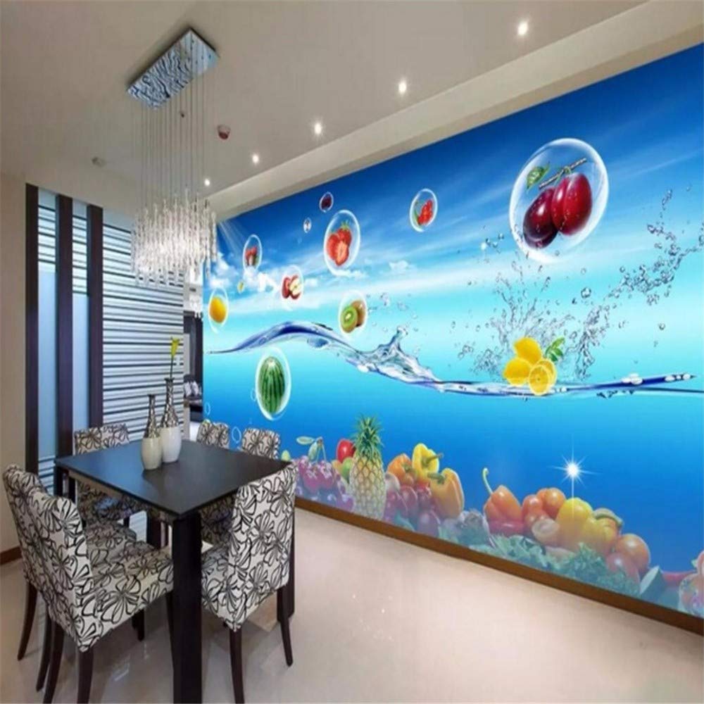 Wall Design For Juice Shop - HD Wallpaper 