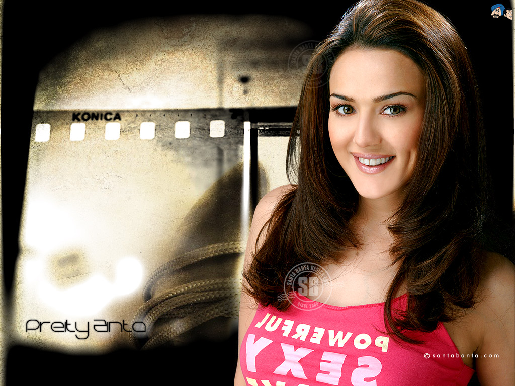 Preity Zinta - Dimples Or Fat Face - HD Wallpaper 