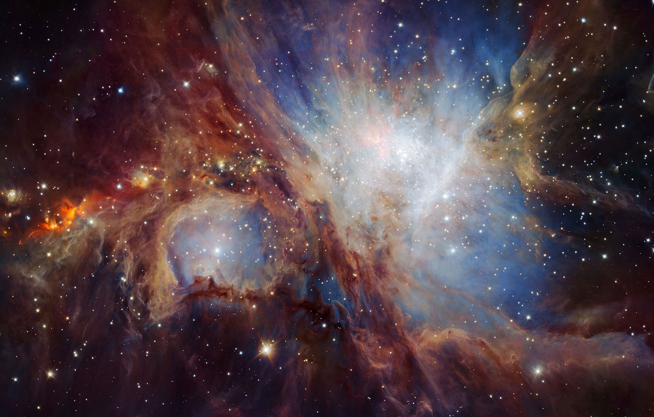 Photo Wallpaper Stars, The Universe, Chile, The European - Galaxy Space - HD Wallpaper 