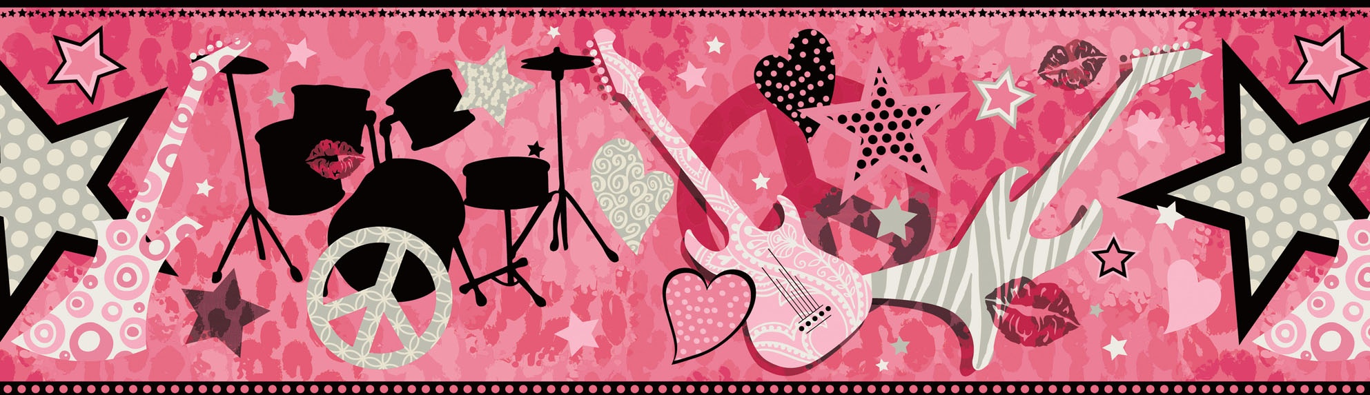Rock Star Pink Background - HD Wallpaper 