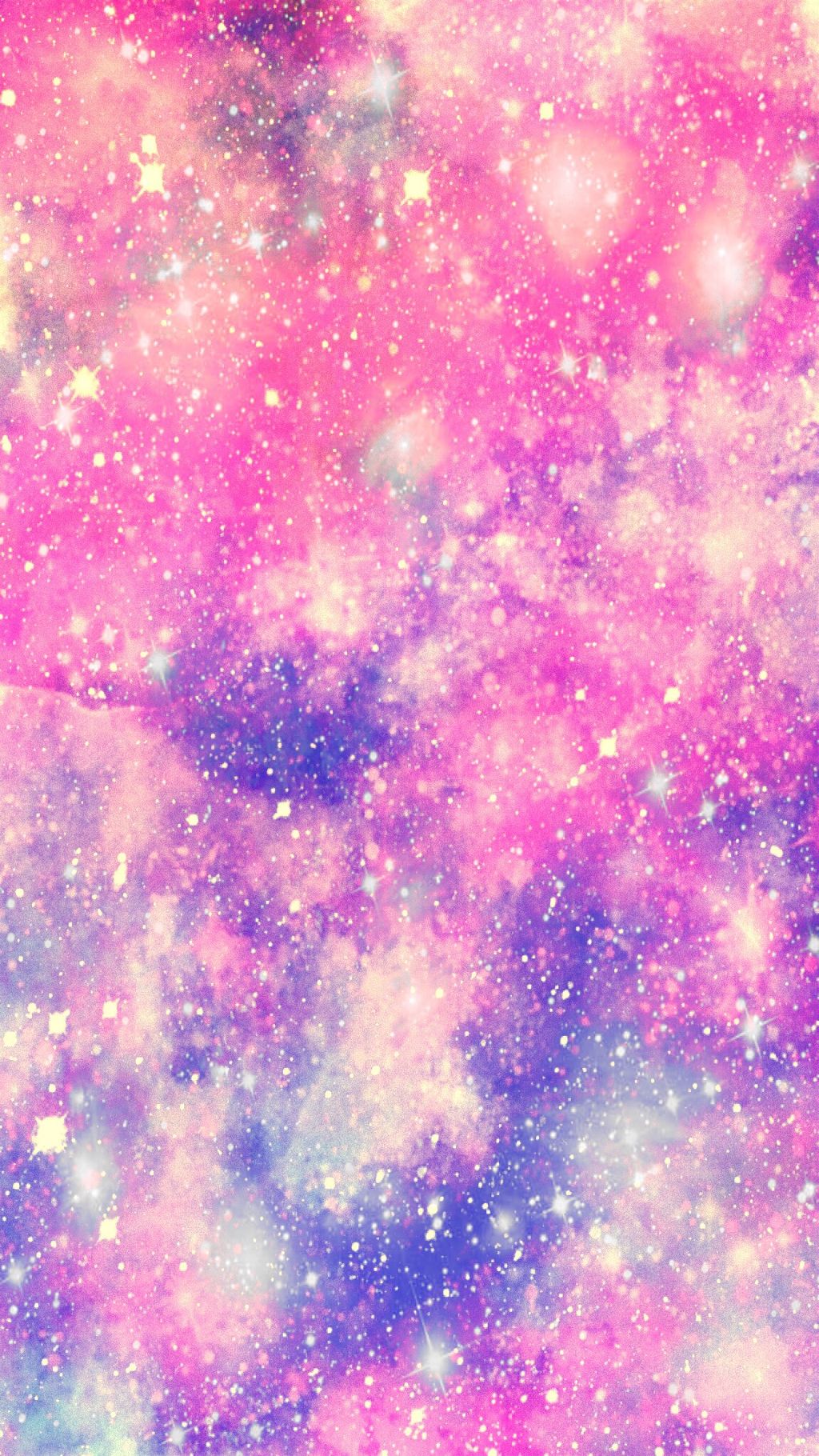 #freetoedit #pink #pastel #galaxy #glitter #sparkle - Pink Galaxy - HD Wallpaper 