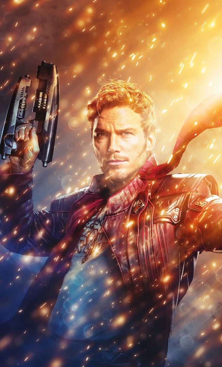 Wondrous, Wallpaper, Starlod, Pratt, Movie, Guardians, - Chris Pratt Wallpaper Star Lord - HD Wallpaper 