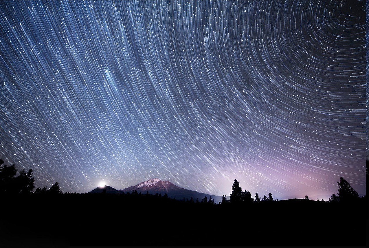 Star Trails - HD Wallpaper 