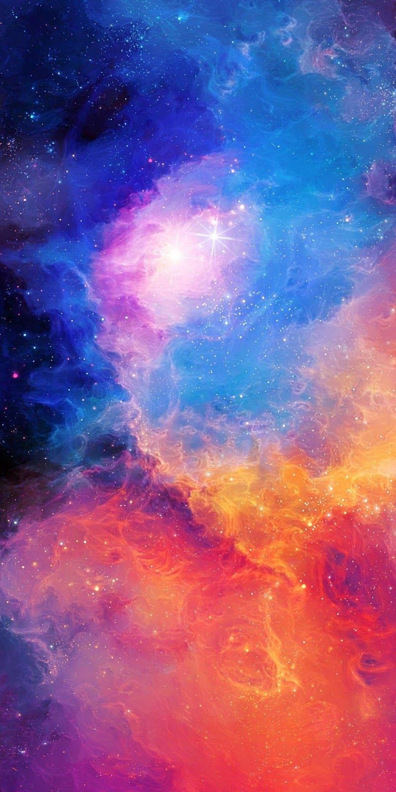 Galaxy Wallpaper Iphone X - HD Wallpaper 