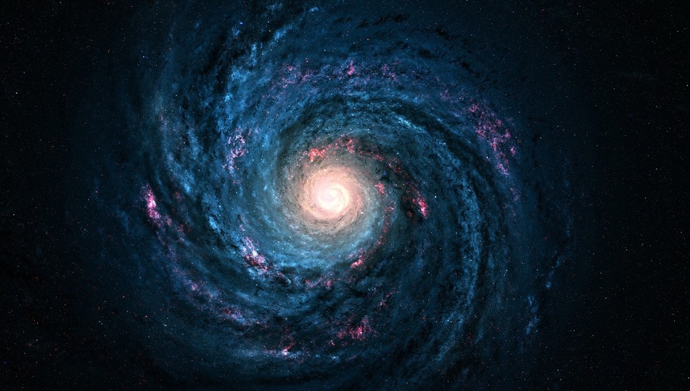 1080p Milky Way Galaxy - HD Wallpaper 