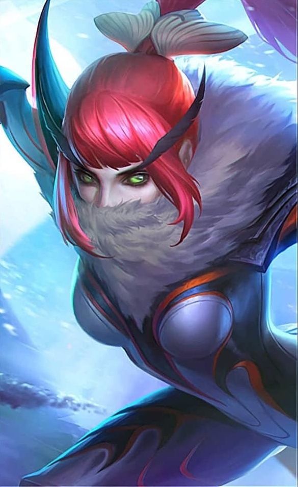 Mobile Legends Hanabi Fiery Moth - HD Wallpaper 