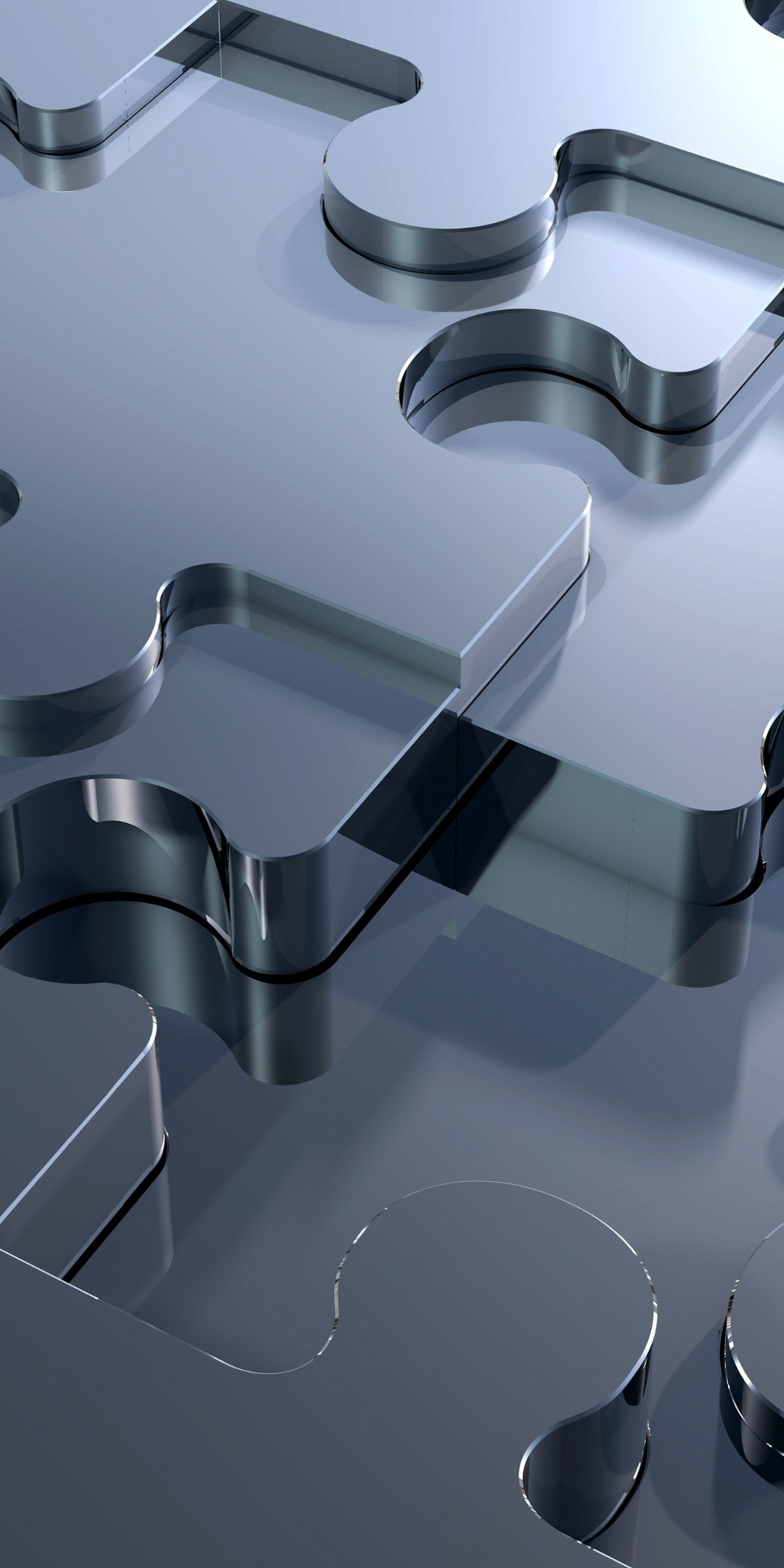 3d, Silver, Missing Piece, Puzzle, Pieces Board, Wallpaper - 3d Wallpaper Honor 9 Lite - HD Wallpaper 