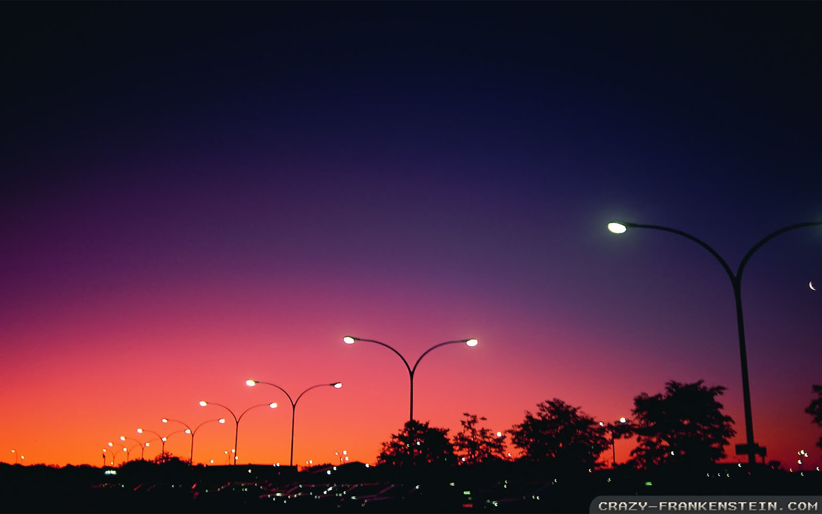 Hd Wallpaper Night Scene - HD Wallpaper 