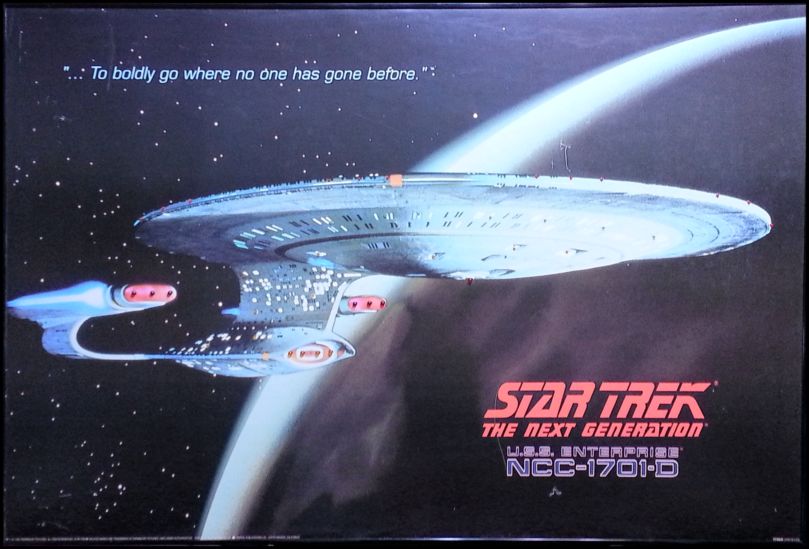 Star Trek Next Generation Light Up Poster - HD Wallpaper 