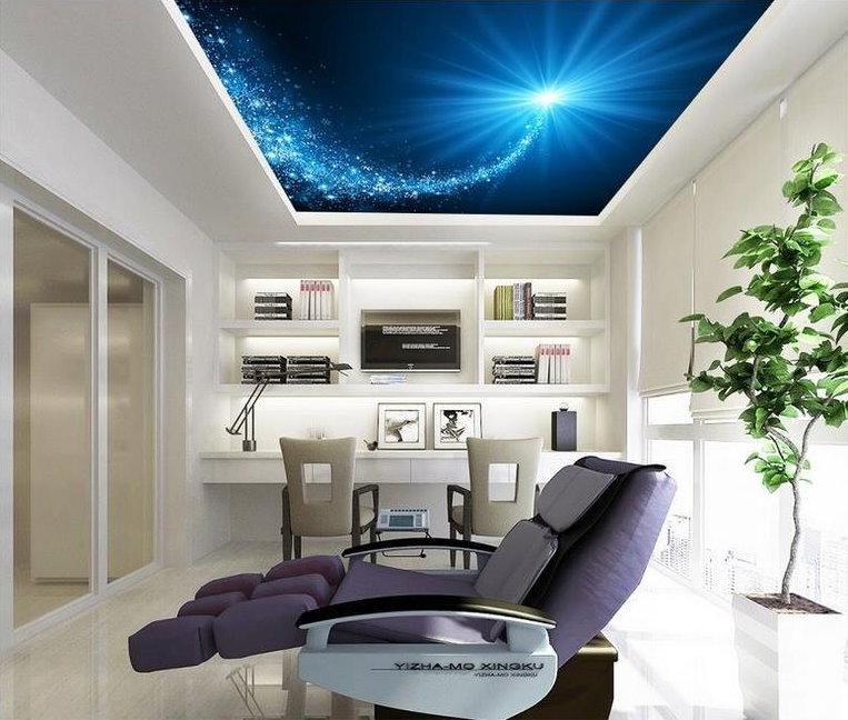 Living Room Ceiling Simple But Elegant Design - HD Wallpaper 