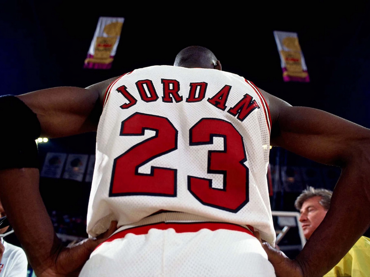 Wallpaper Michael Jordan, Nba, Basketball, Jersey, - Michael Jordan Back Hd - HD Wallpaper 