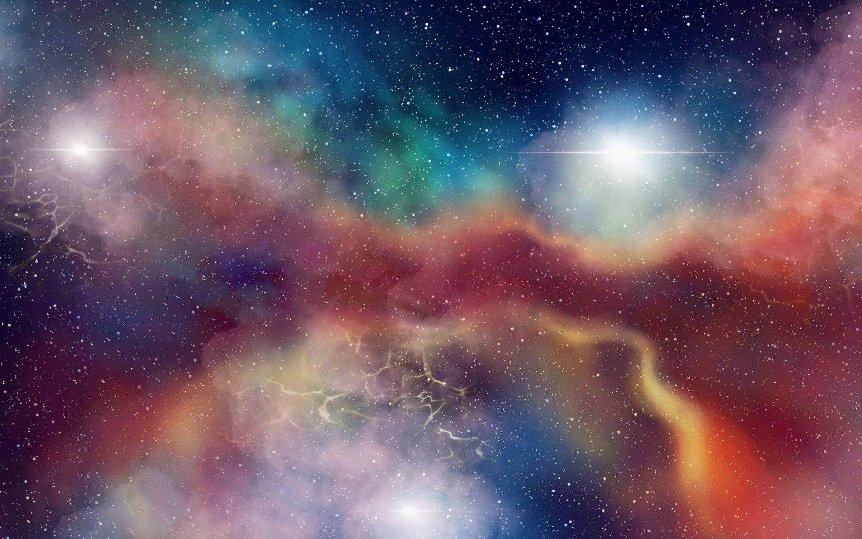 Galaxy, Stars, Clouds, Space, Colorful, Wallpaper - Laptop Wallpaper Hd Stars And Galaxy - HD Wallpaper 