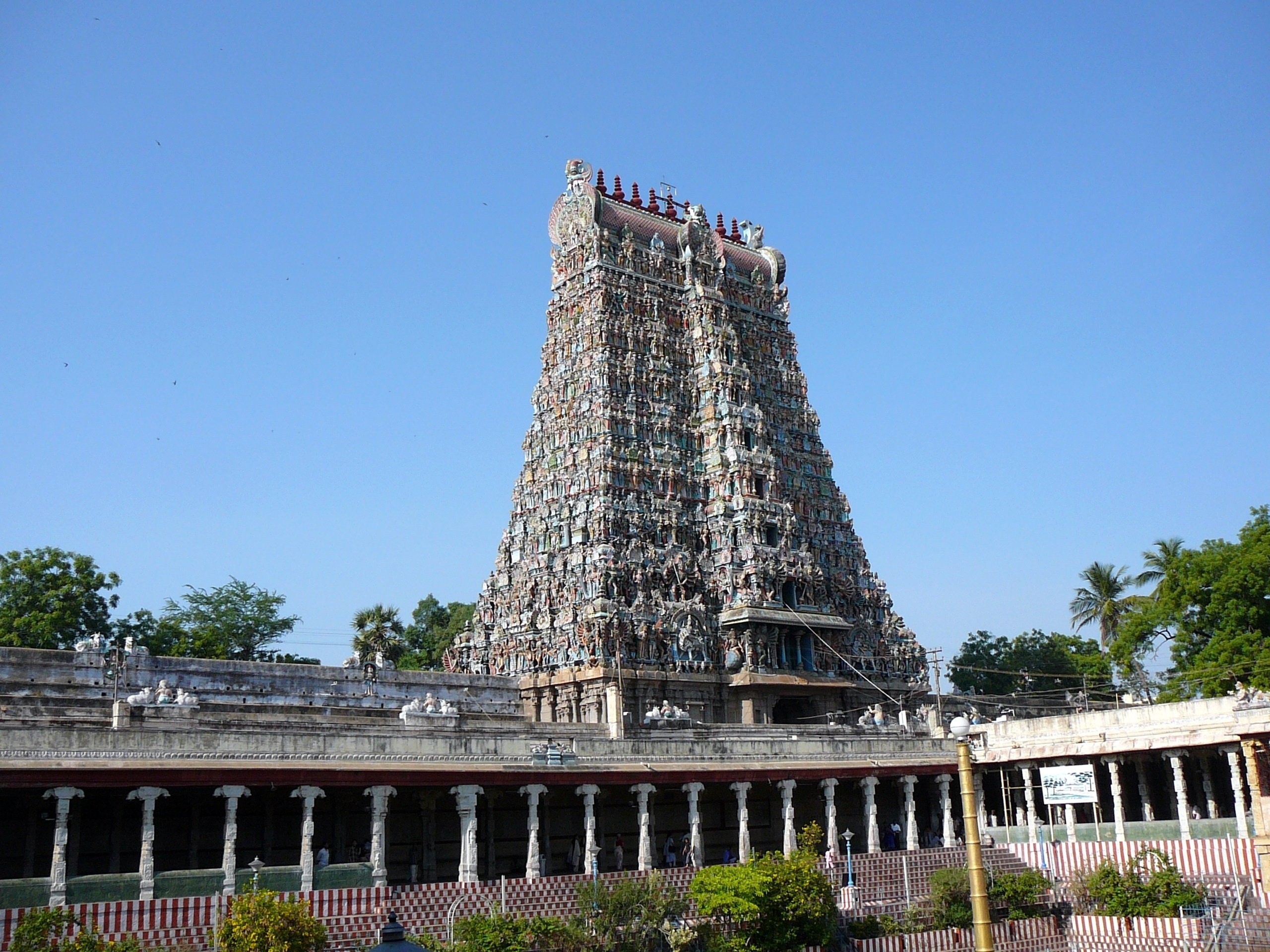 Meenakshi Amman Temple - HD Wallpaper 