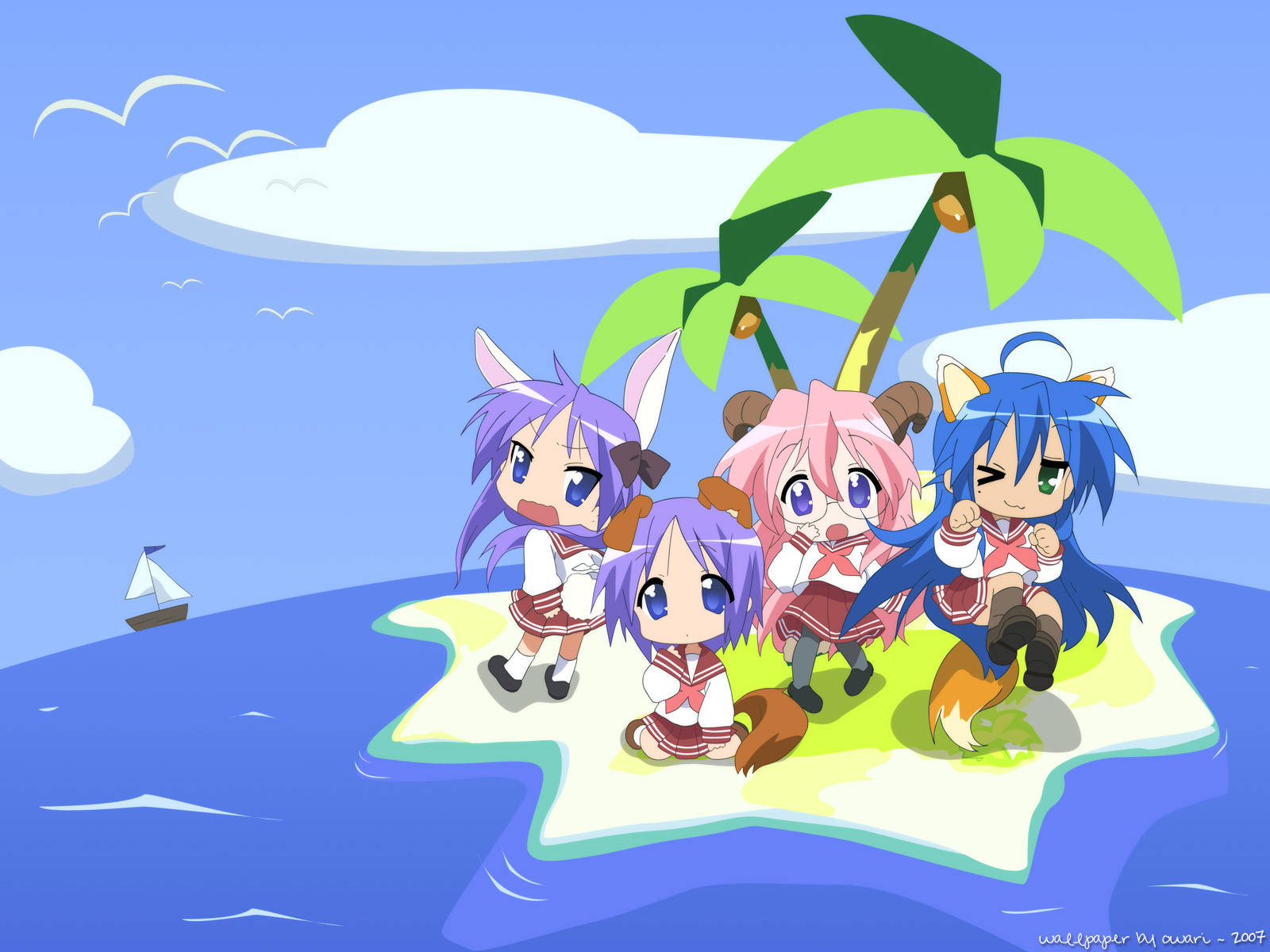 Lucky Star Wallpapers - HD Wallpaper 