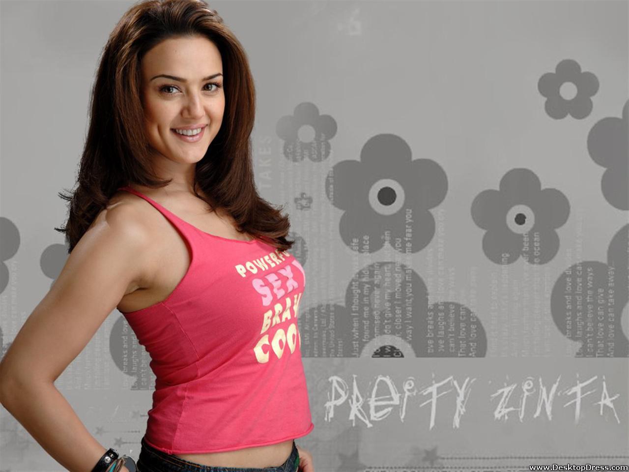 Preity Zinta - Preity Zinta Full Hd Hot - HD Wallpaper 