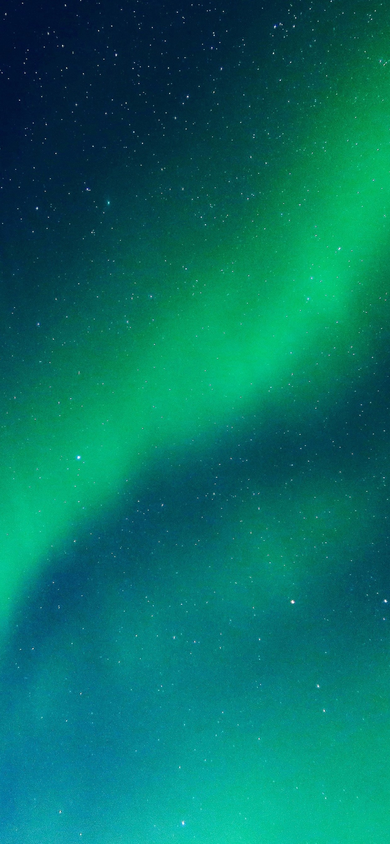 Iphone Wallpaper Beautiful Green Northern Lights, Starry, - Iphone Xs Wallpaper Northern Lights - HD Wallpaper 