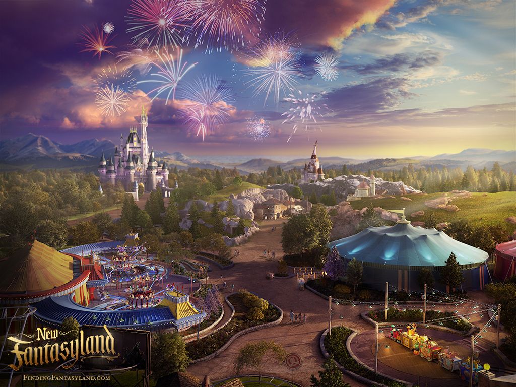 Kingdom Park Desktop Wallpaper - Magic Kingdom Wallpaper Desktop - HD Wallpaper 