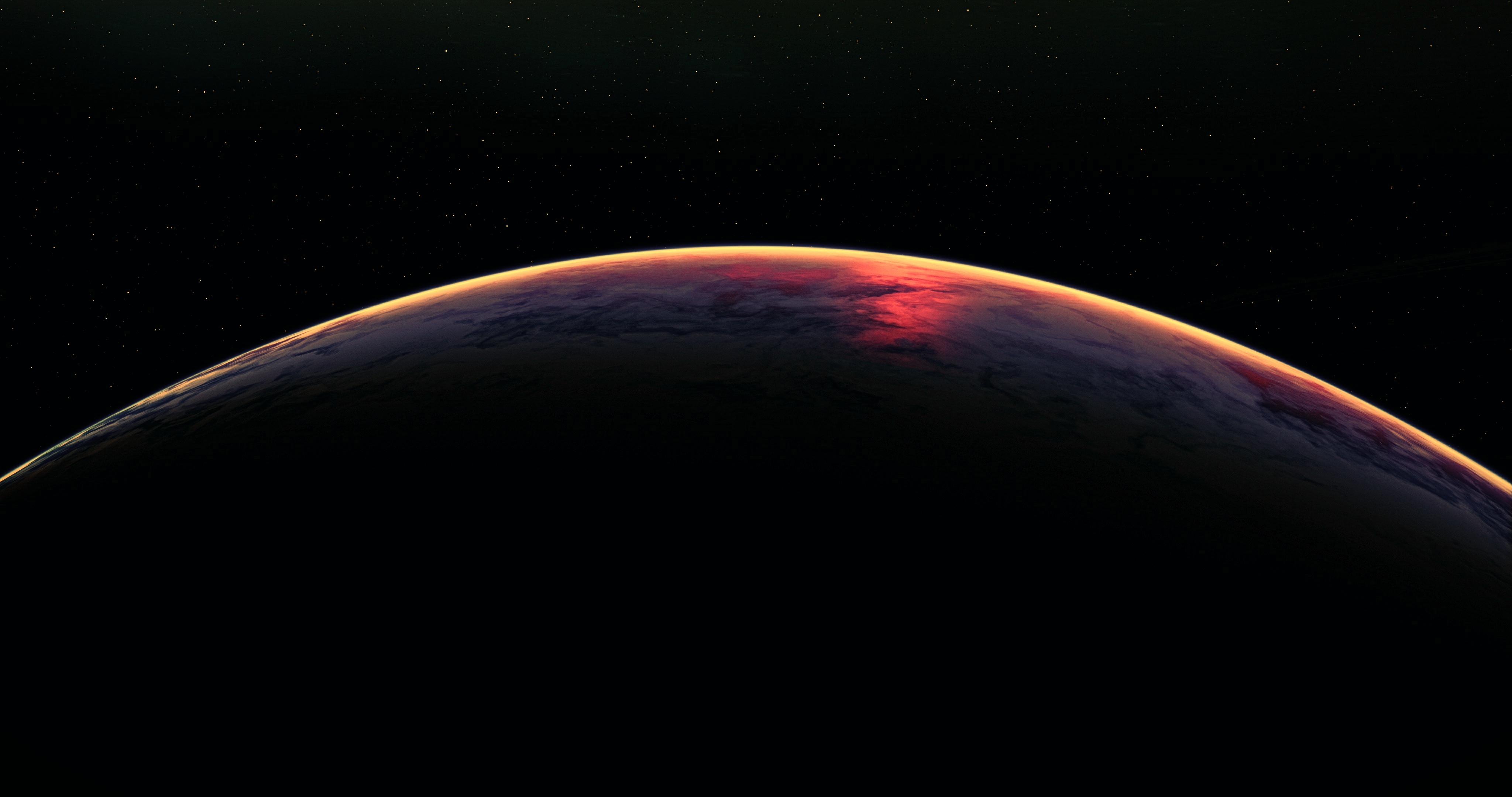 Earth Atmosphere Wallpaper For Pc - HD Wallpaper 