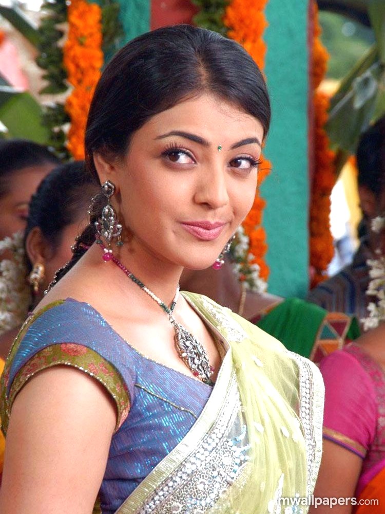 Kajal Agarwal In Saree Hd Photos (5462) - Hd Wallpaper Kajal Images Hd Download - HD Wallpaper 