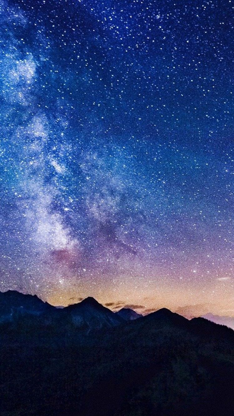 Night Sky Phone Background - HD Wallpaper 