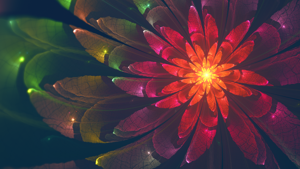 Flowers Wallpaper 4k Abstract - HD Wallpaper 