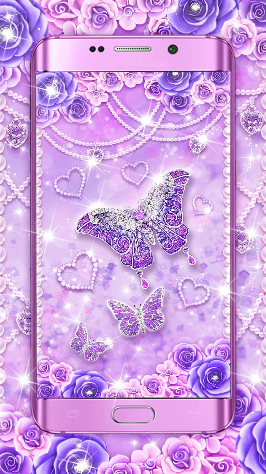 Android Live Wallpaper Of Butterfly - HD Wallpaper 