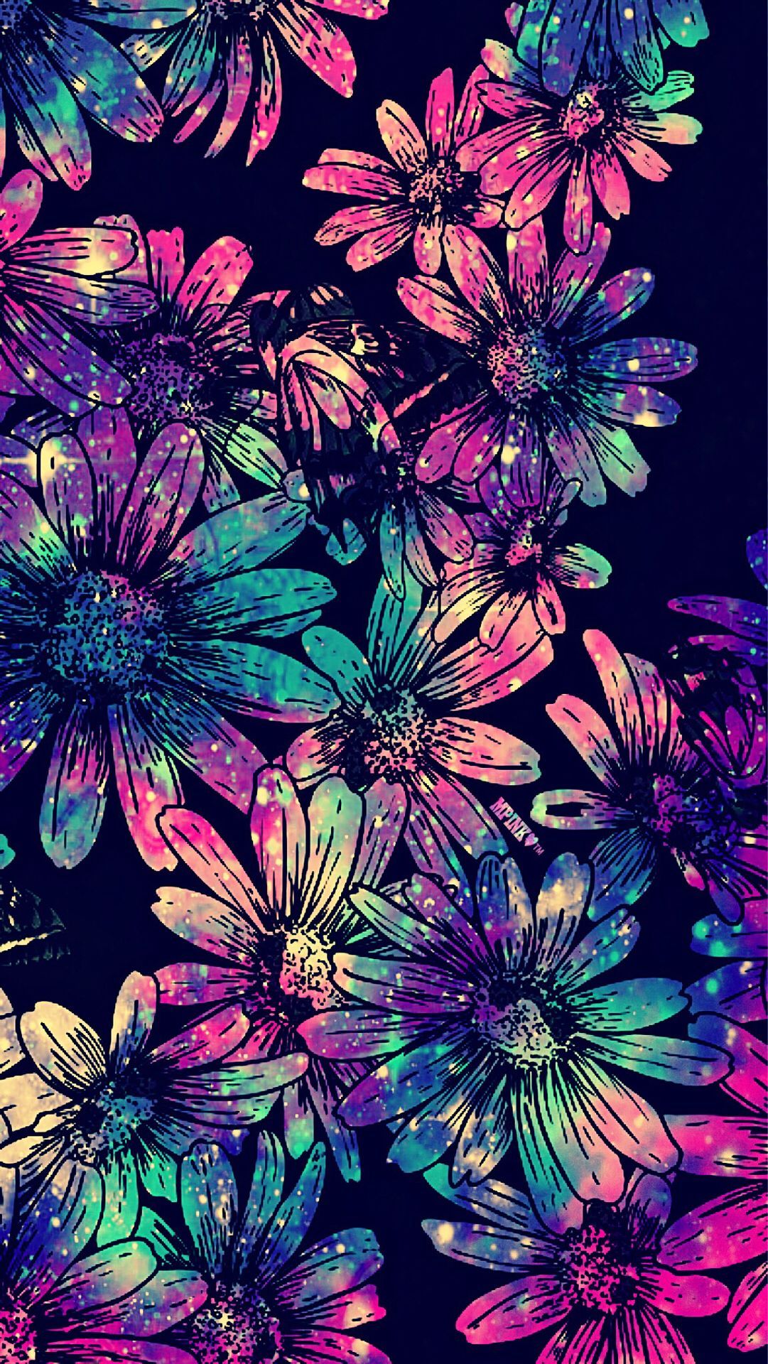 Iphone 8 Plus Wallpaper Floral - HD Wallpaper 