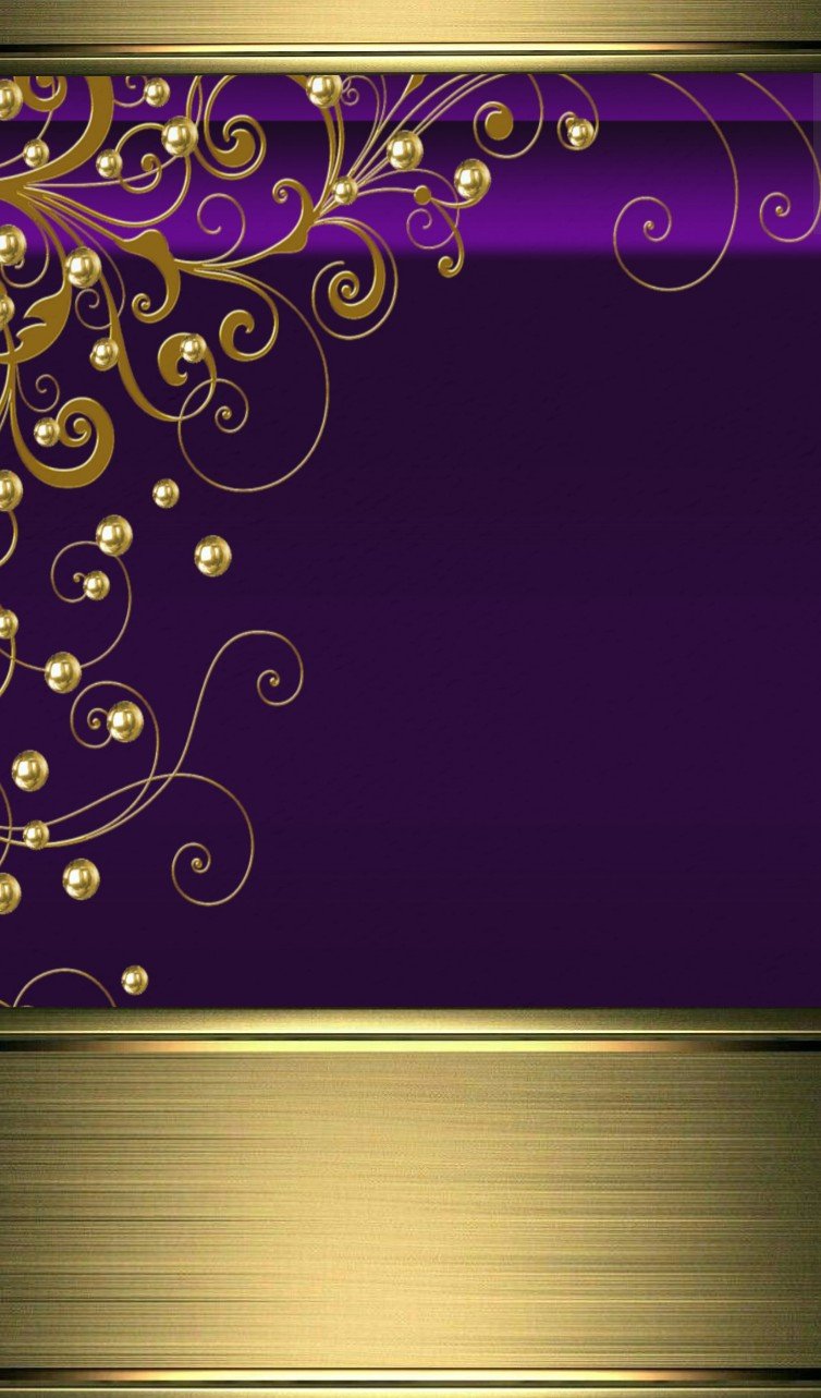 Purple And Gold Butterfly - HD Wallpaper 